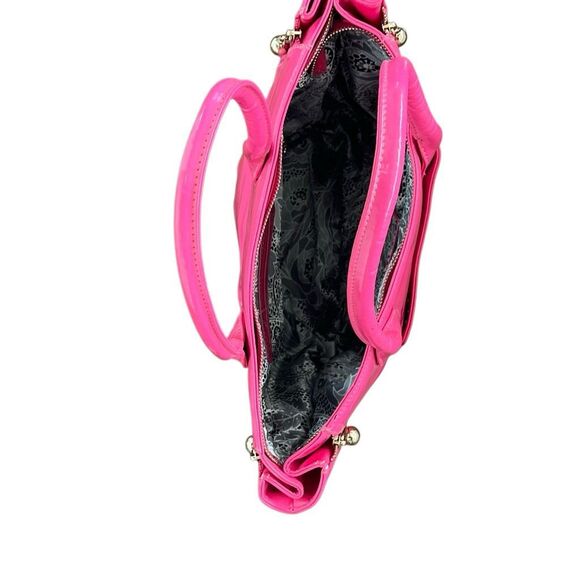 Imoshion pink patent leather bag with beautiful lining inside. - Picture 5 of 7